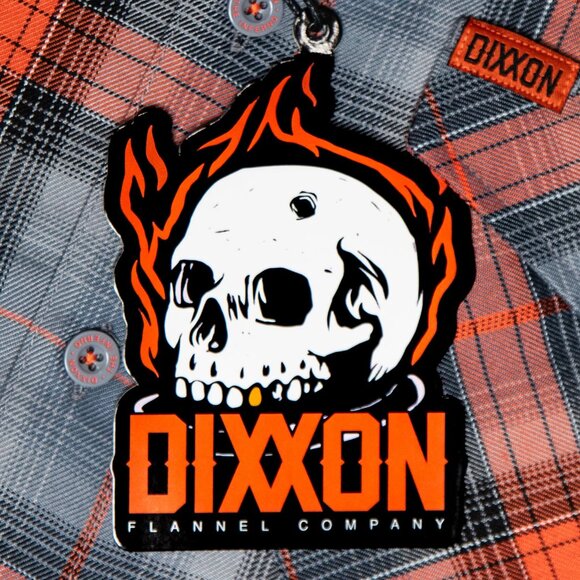 DIXXON Flannel INFERNO Limited Edition Flannel Shirt - Men's XL Tall - Picture 3 of 12